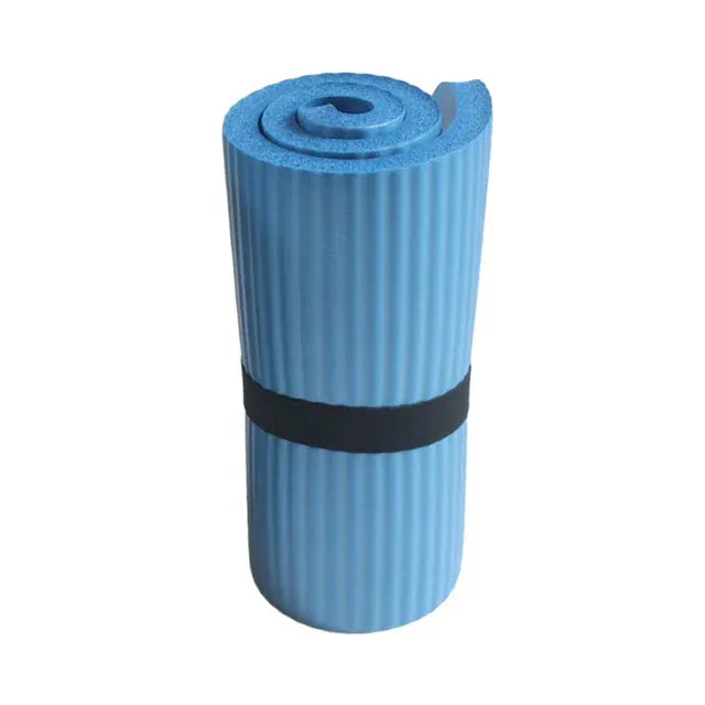 1.5 Cm Extra Thick Yoga Mat Comfortable Non-slip Shock Absorbing Elbow Mat Knee Mat  Exercise Slimming Pilates Gymnastics Mat