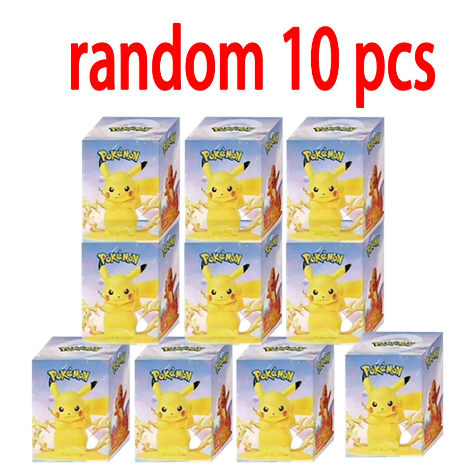 12 Pokémon Action Dolls Pikachu Blind Box Anime Models Desktop Decorations