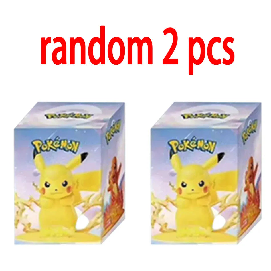 12 Pokémon Action Dolls Pikachu Blind Box Anime Models Desktop Decorations