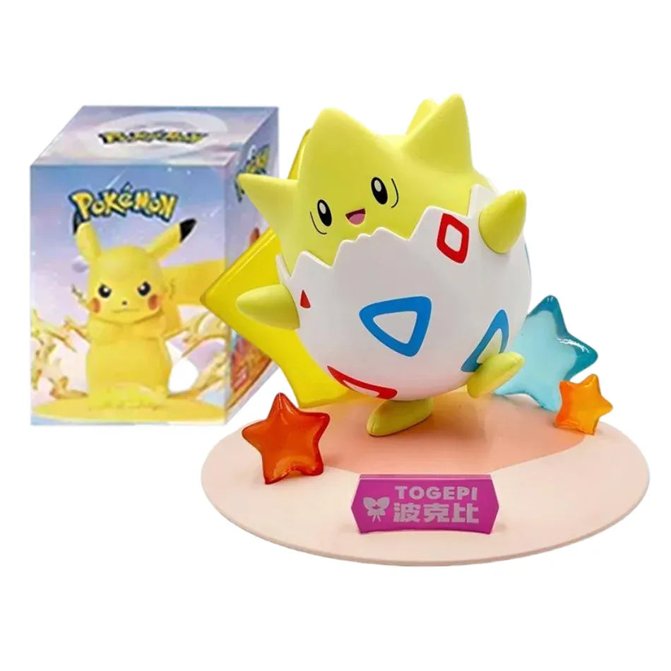 12 Pokémon Action Dolls Pikachu Blind Box Anime Models Desktop Decorations
