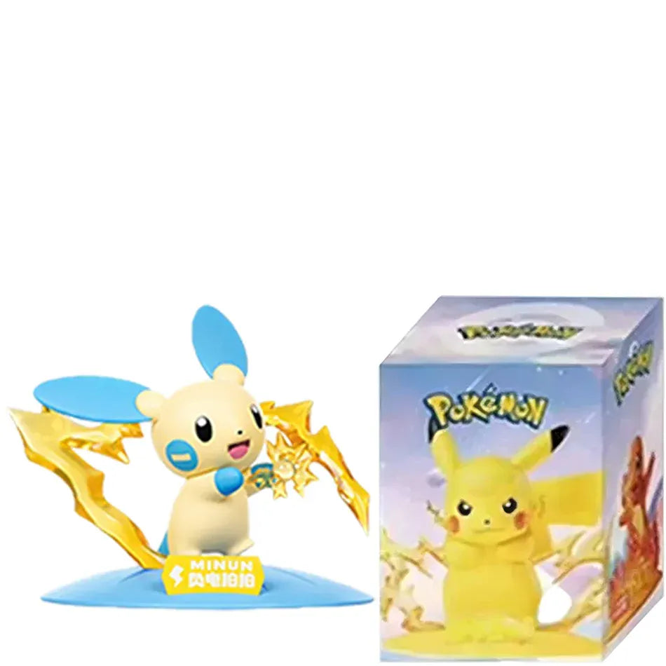 12 Pokémon Action Dolls Pikachu Blind Box Anime Models Desktop Decorations