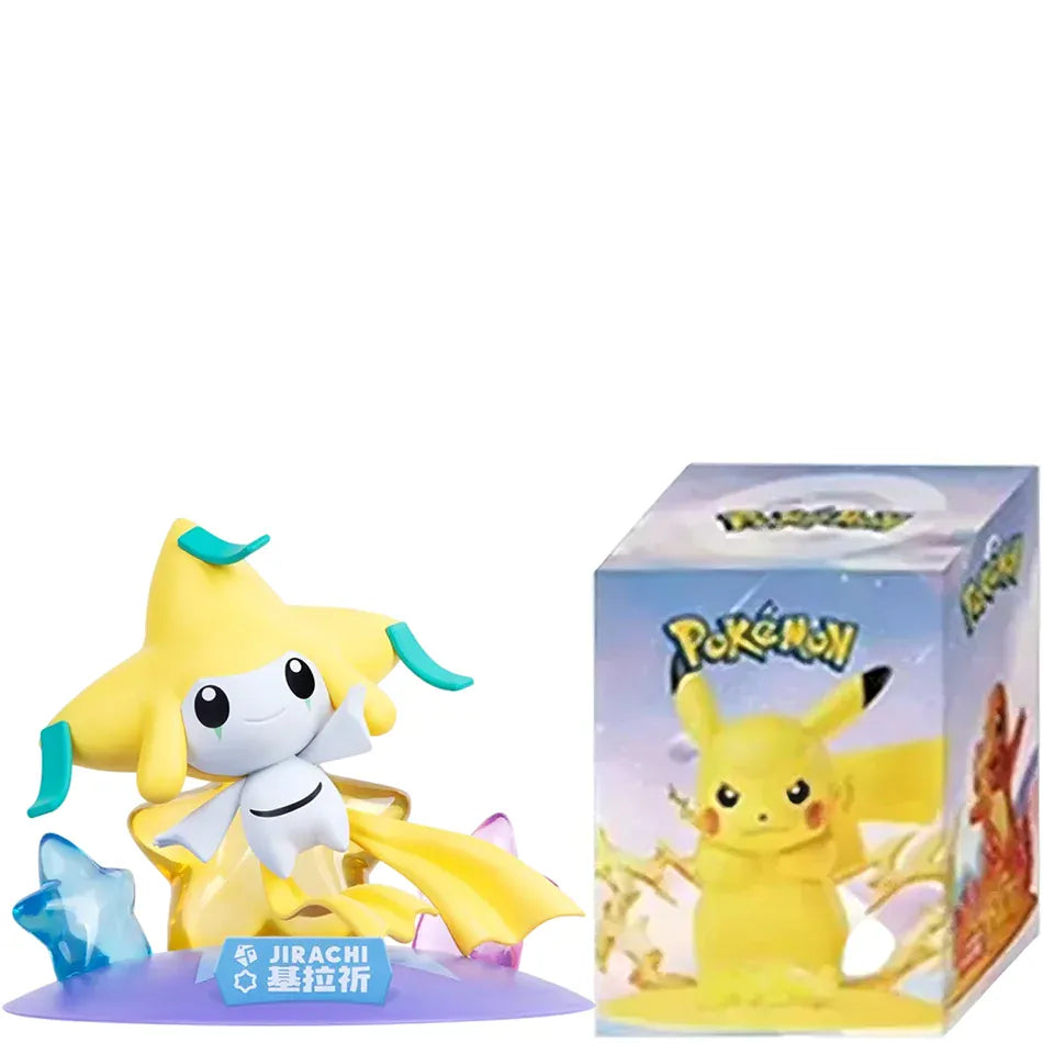 12 Pokémon Action Dolls Pikachu Blind Box Anime Models Desktop Decorations