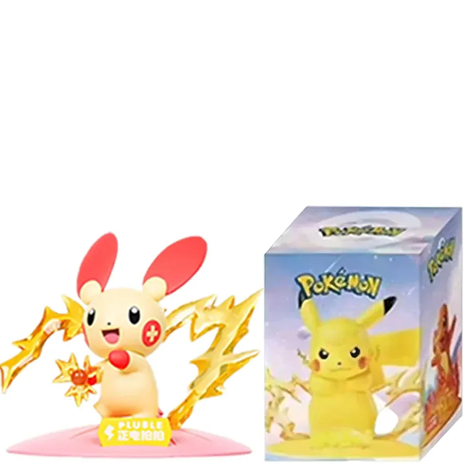 12 Pokémon Action Dolls Pikachu Blind Box Anime Models Desktop Decorations