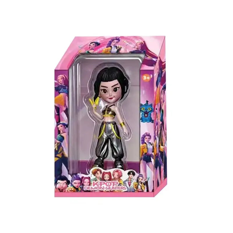 2026NEW Kpop Devil Hunter Rumi Zoe Mira anime polyvinyl chloride character collection desktop trinkets Childrens New Year gift
