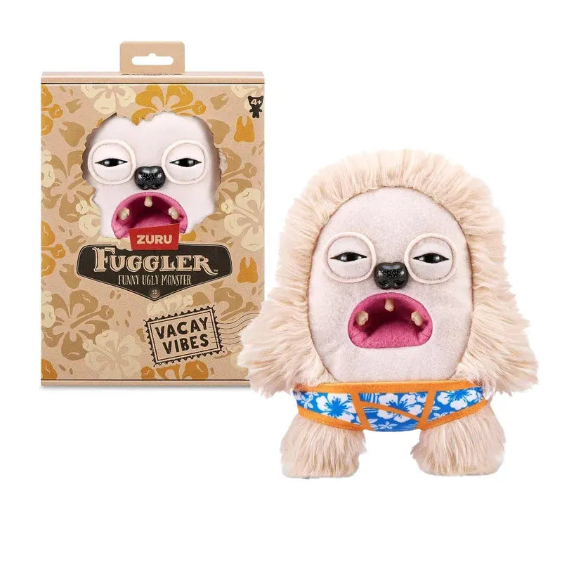Hot Fuggler Funny Ugly Monster Doll Old Tooth Plush Budgie Fuggler Edition Stuffed Doll Toys Collectible Gifts