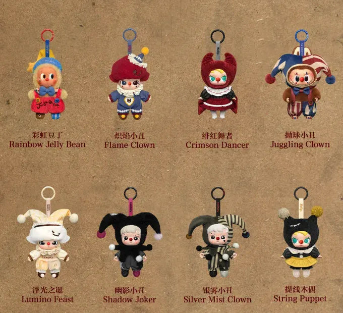 Genuine POP MART Labubu Halloween Vinyl Series Blind Box