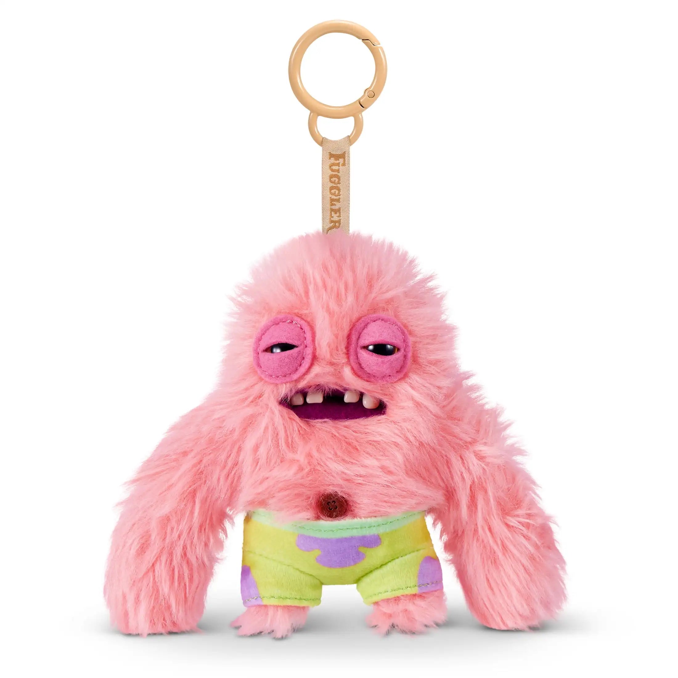 Fuggler Funny Ugly Monster Plush Toys Keychain Kawaii Fuggler Monster Rabbits Cute Stuffed Peluche Dolls Pendants Gifts Kid 12CM