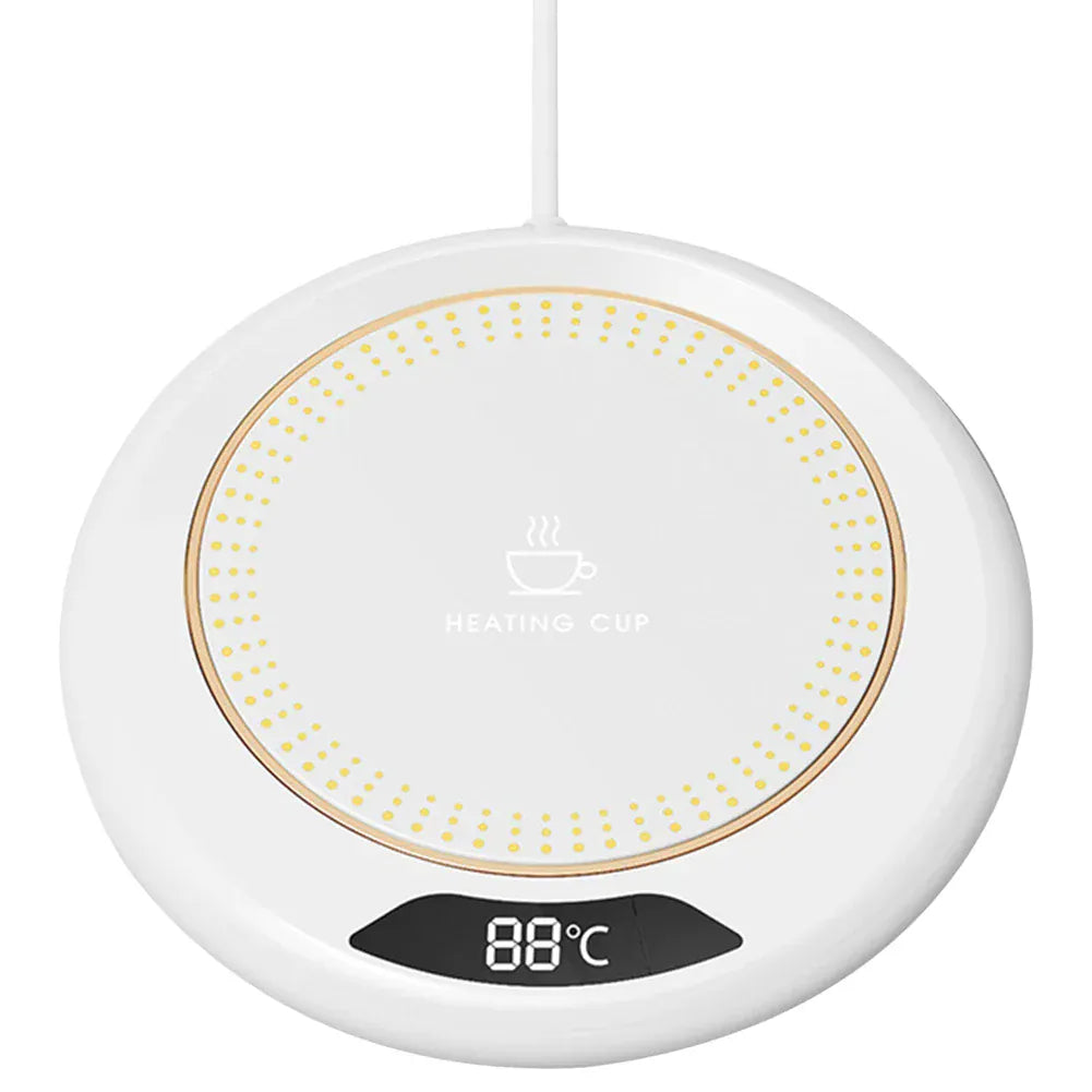 Coffee Mug Warmer 3 Temperature Setting Electric Coffee Warmer Heating Plate Portable Cup Warmer for Travel Office Desk Home Use