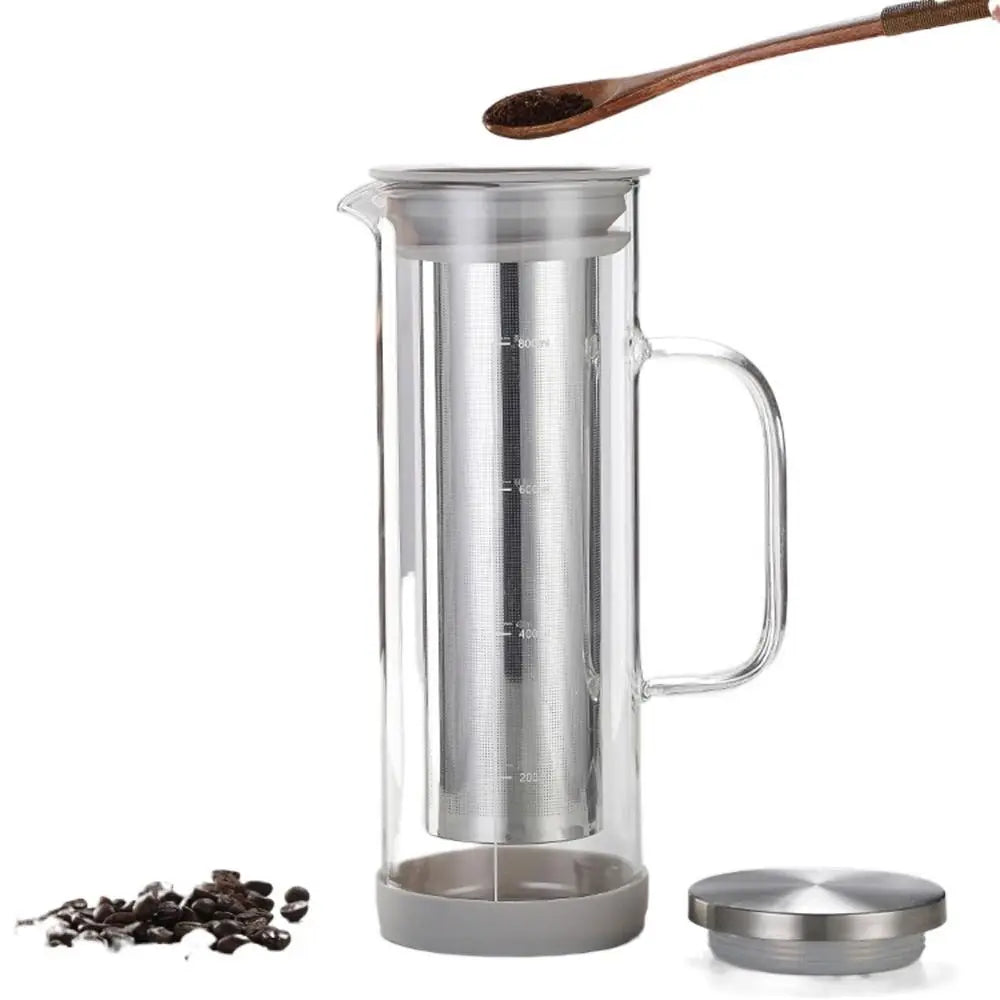 Cold Brew Coffee Maker - Glass Pitcher with Filter for Iced Coffee & Tea