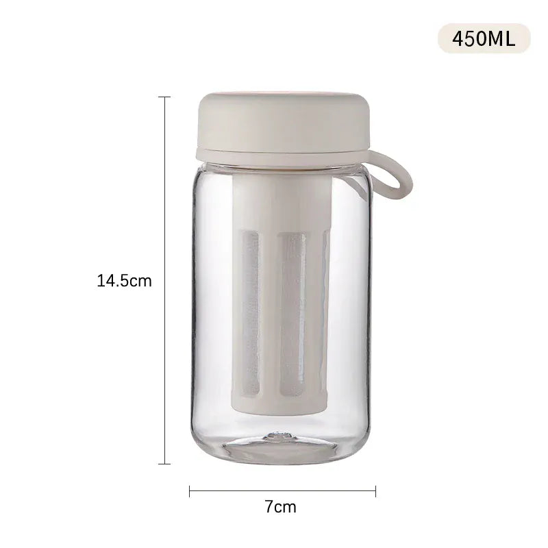 Cold Brew Coffee Pot High-capacity Espresso Filter Bottle Cold Brewing Pot Portable Iced Brew Coffee Maker Juice Coffe Kettle