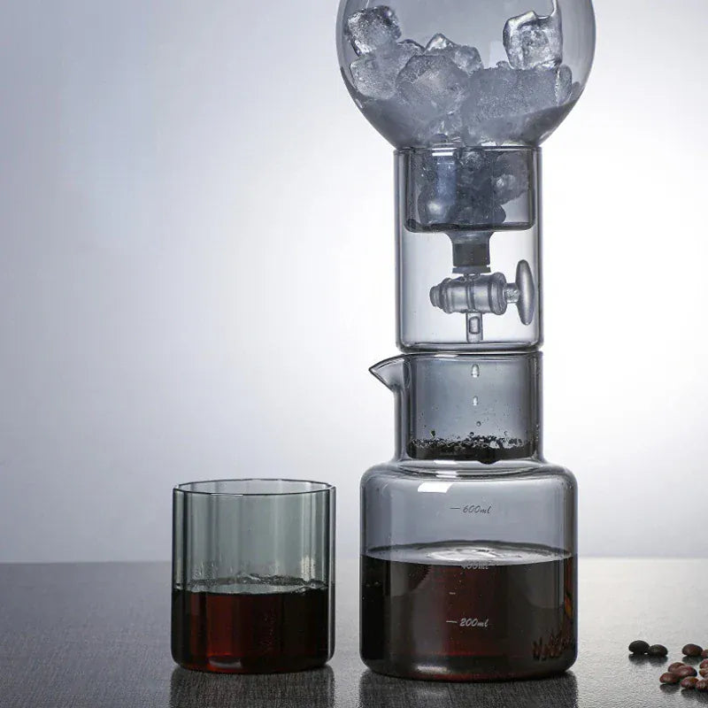 Cold Brew Coffee Pot Set with Filter Glass Dripper ICED Coffee Pot Maker High Quality Specialized Barista Accessories Espresso