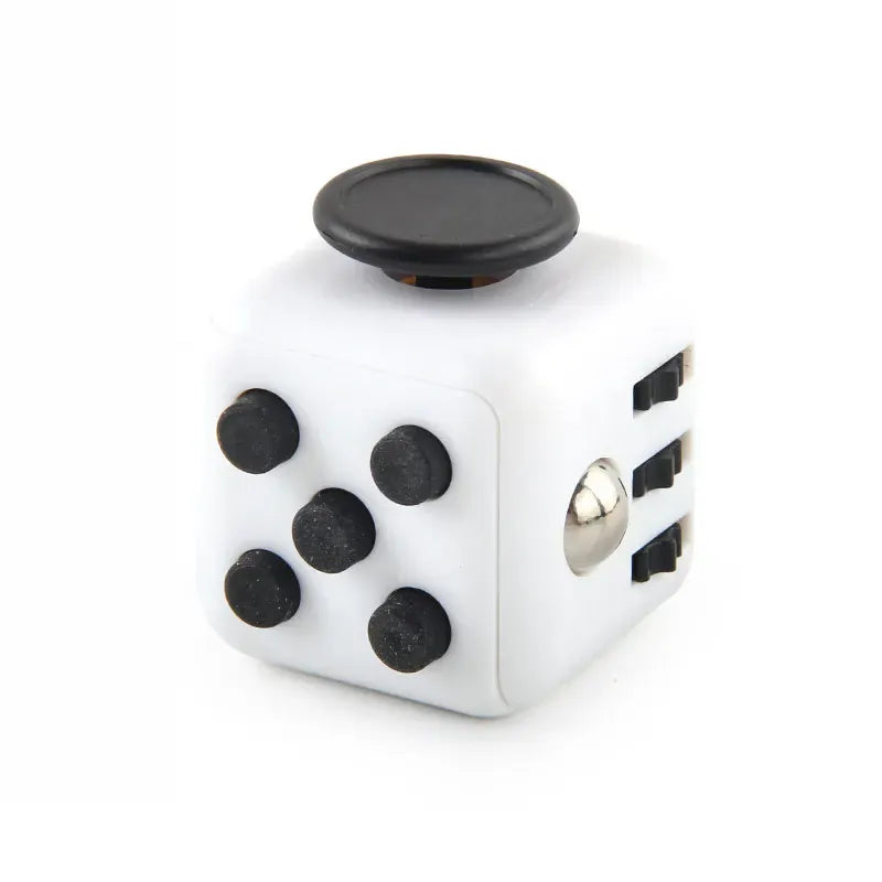 Compact Fidget Cube - Multi-Sensory Stress Relief Toy for Anxiety, ADHD & Focus