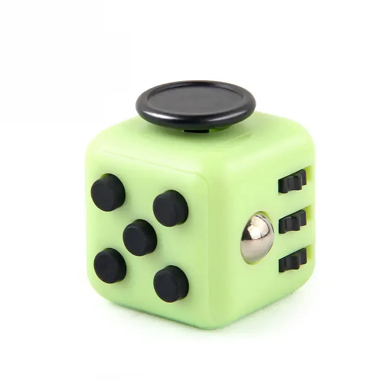 Compact Fidget Cube - Multi-Sensory Stress Relief Toy for Anxiety, ADHD & Focus