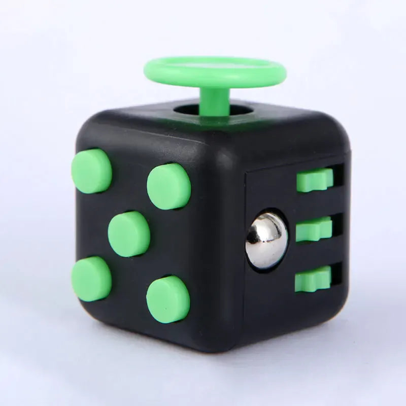Compact Fidget Cube - Multi-Sensory Stress Relief Toy for Anxiety, ADHD & Focus