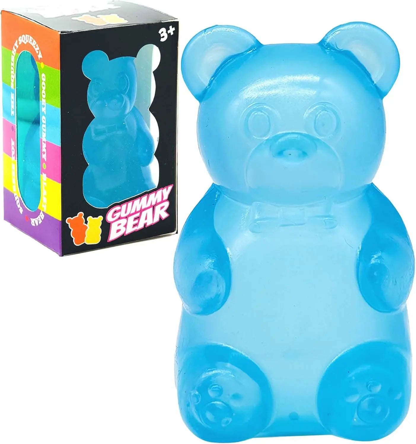 Cute Bear Stress Relief Squeeze Toy - Sensory Fidget Desk Decoration