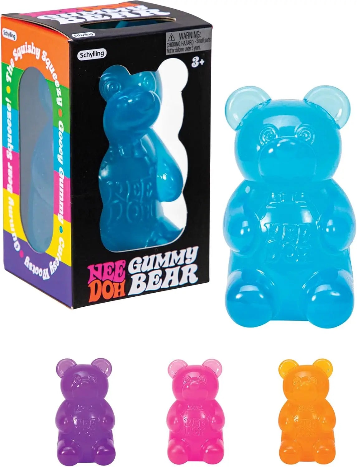 Cute Bear Stress Relief Squeeze Toy - Sensory Fidget Desk Decoration