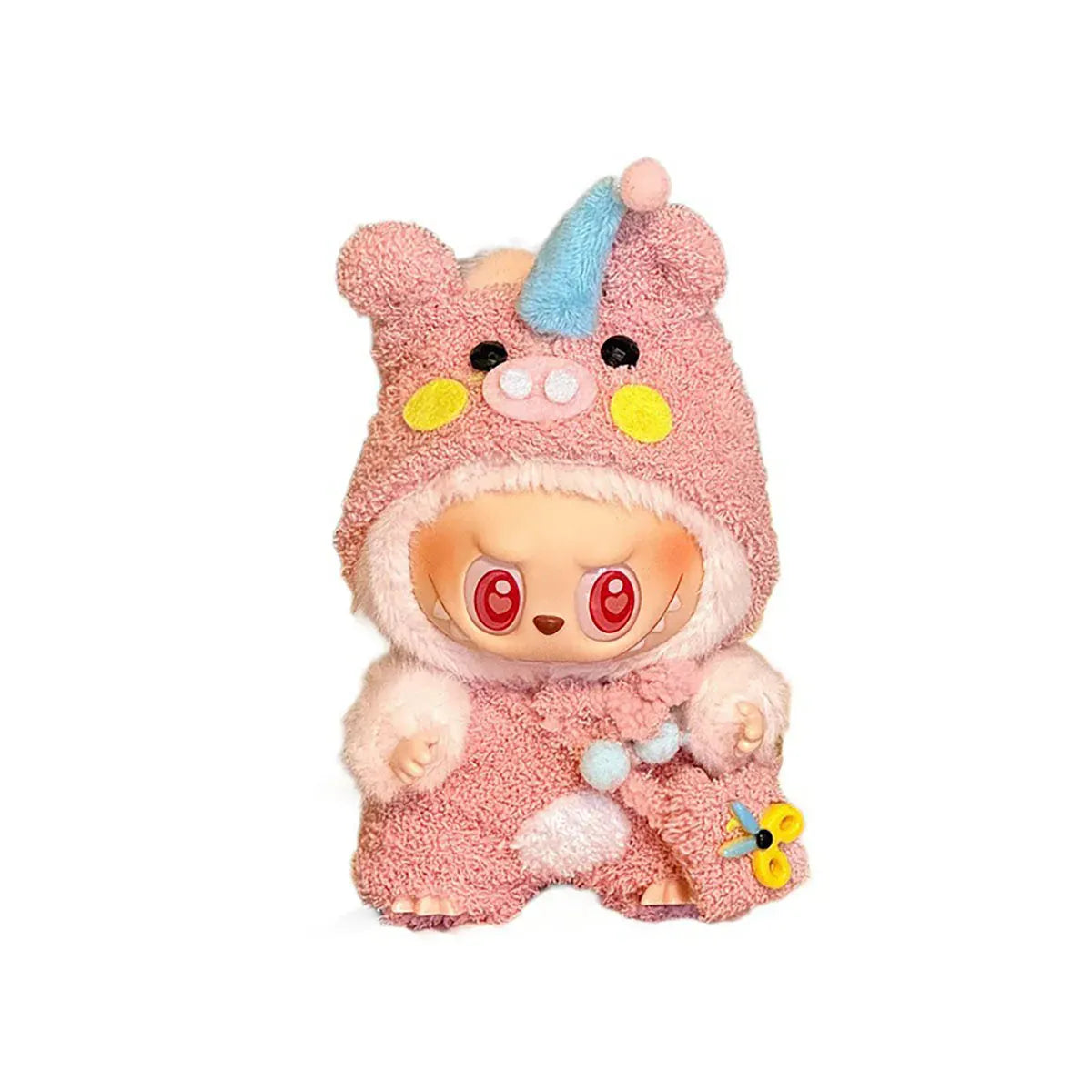 Cute Doll Clothes Outfit Accessories For Labubu V2 V1 Party Dress Set Little Devil Outfits Gifts Only clothes, no dolls ﻿