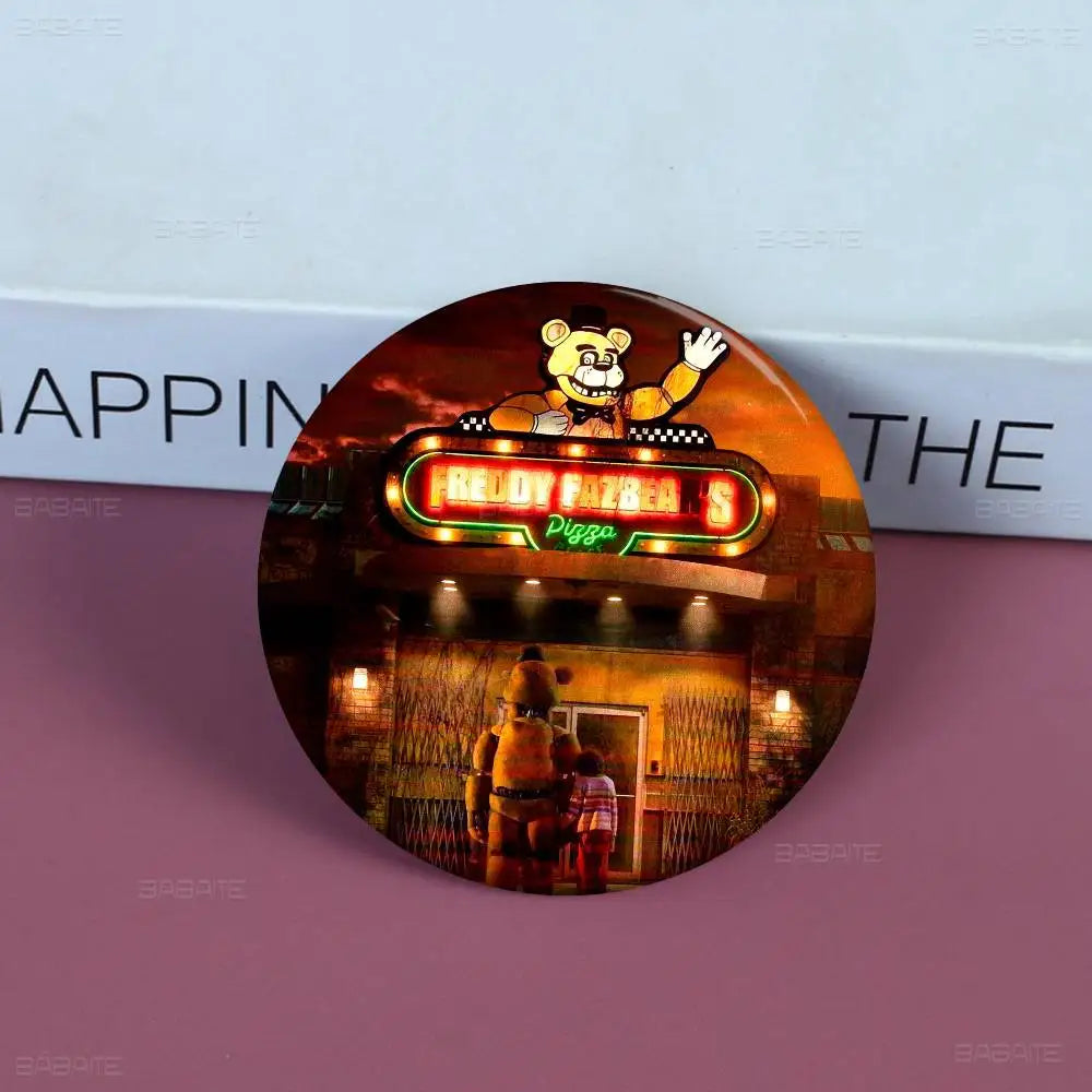 FNAF Game Security Breach Anime Brooches Cute Cartoon Badge Jacket Jeans Lapel Pin Gift Accessorie
