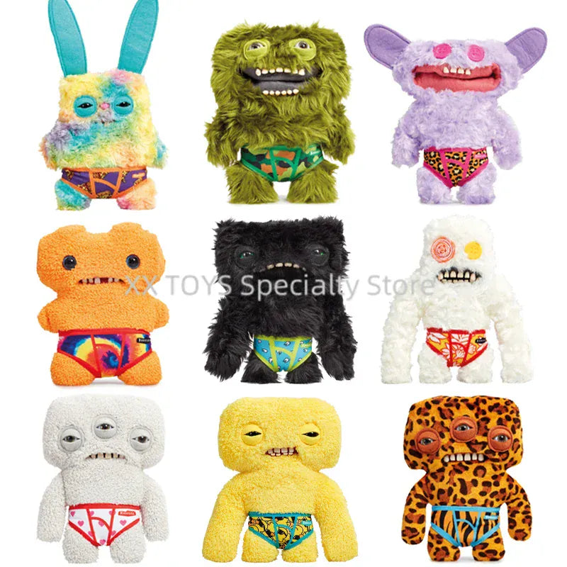 Fuggler Funny Ugly Monster Budgie Fuggler Edition Underpants Series Quirky Funny Tooth Monster Count Underoo McGoo Plush Dolls