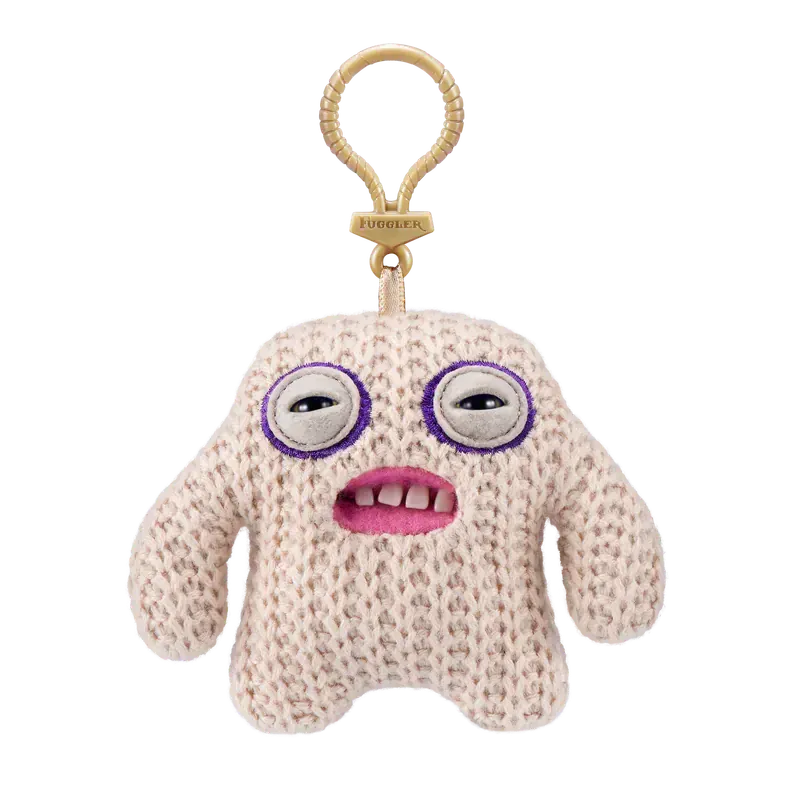 Fuggler Soft Plush Dolls Keychain Ugly Grin Cute Teeth Monster Pendant Fugg Cartoon Funny Backpack Keyring Accessories Gifts11CM