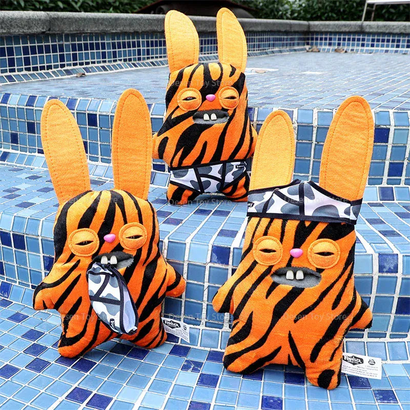 Fuggler WideEyed Tooths Monster Plush Dolls Soft Fuggler Stuffed Pants Gap Toothed McGoo‌ ‌Monstrosity Peluche Toys