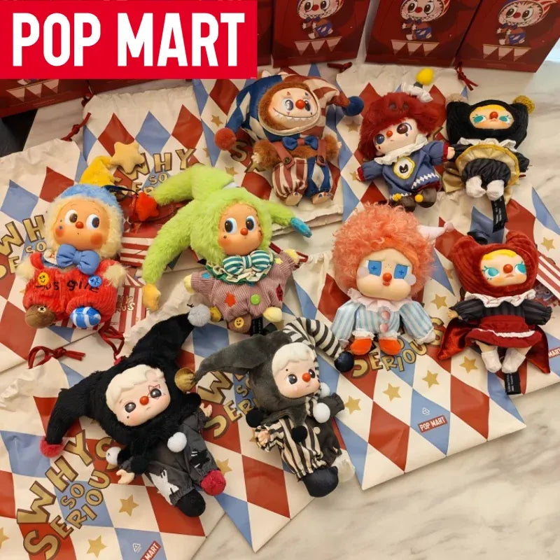 Genuine POP MART Labubu Halloween Vinyl Series Blind Box