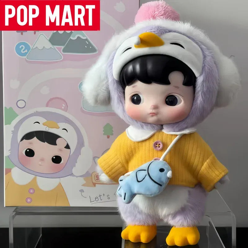 Genuine POP MART Labubu Halloween Vinyl Series Blind Box