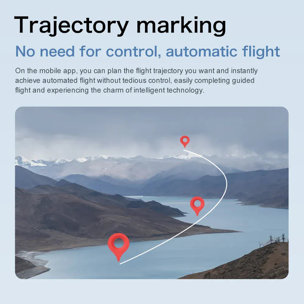 GT8 Drone 6K /8K HD Camera Obstacle Avoidance Aerial Photography Brushless Drone with Screen Foldable RC Drone four-axis Drone