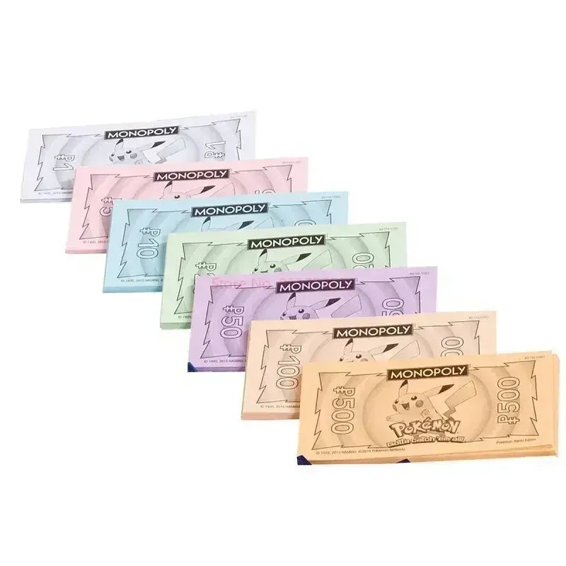 Pokémon Pikachu Monopoly - English Board Game for 2-6 Players