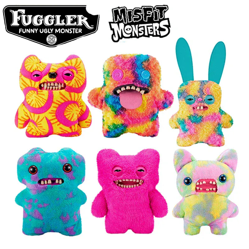 Original Fuggler Funny Ugly Teeth Monsters Plush Toys Fuggler Kawaii Soft Bigg Fugg Plushies Pillows Cute Pleuche Doll Gift 47CM