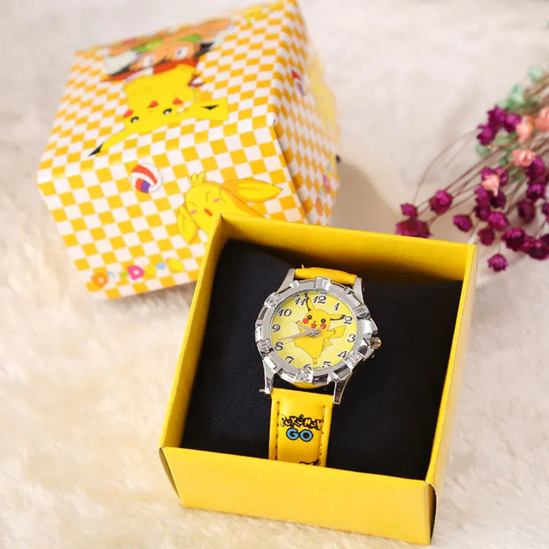 Pikachu Fashion Cosplay Watch - Kids Pokémon Watch with Gift Box