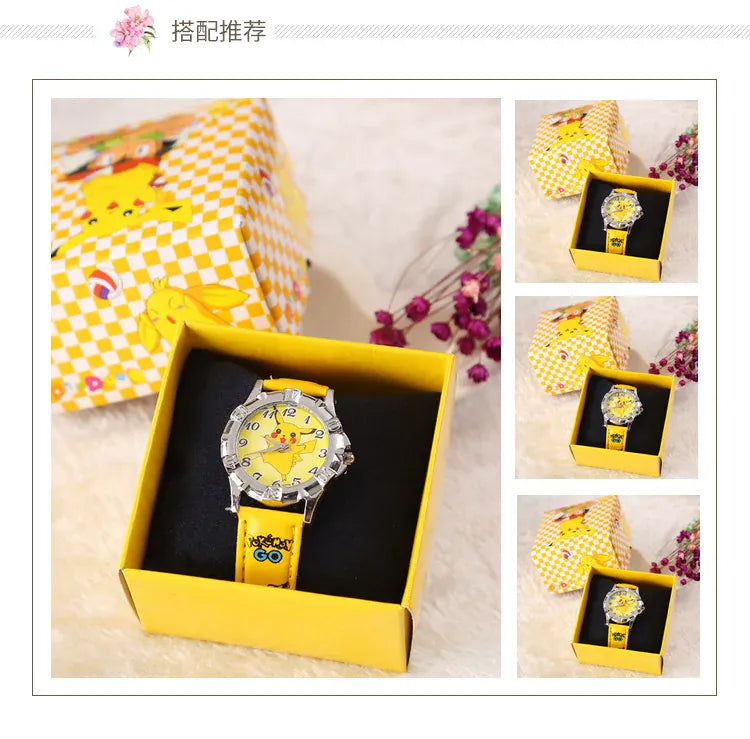 Pikachu Fashion Cosplay Watch - Kids Pokémon Watch with Gift Box