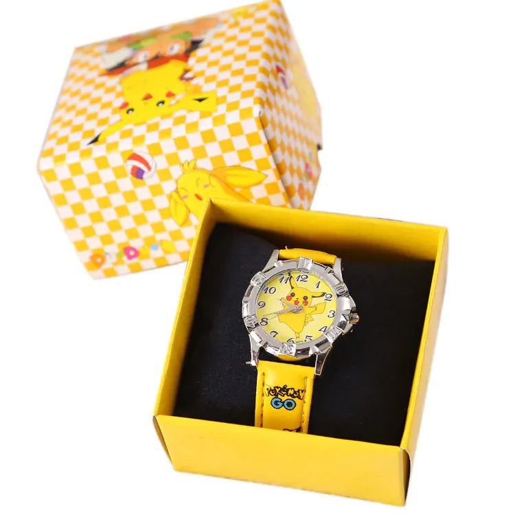 Pikachu Fashion Cosplay Watch - Kids Pokémon Watch with Gift Box