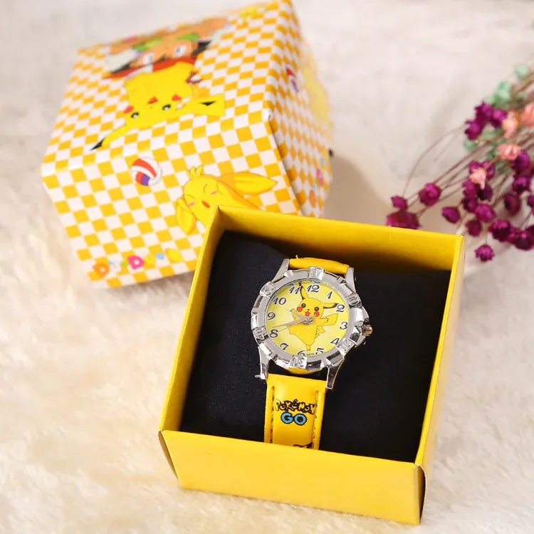 Pikachu Fashion Cosplay Watch - Kids Pokémon Watch with Gift Box