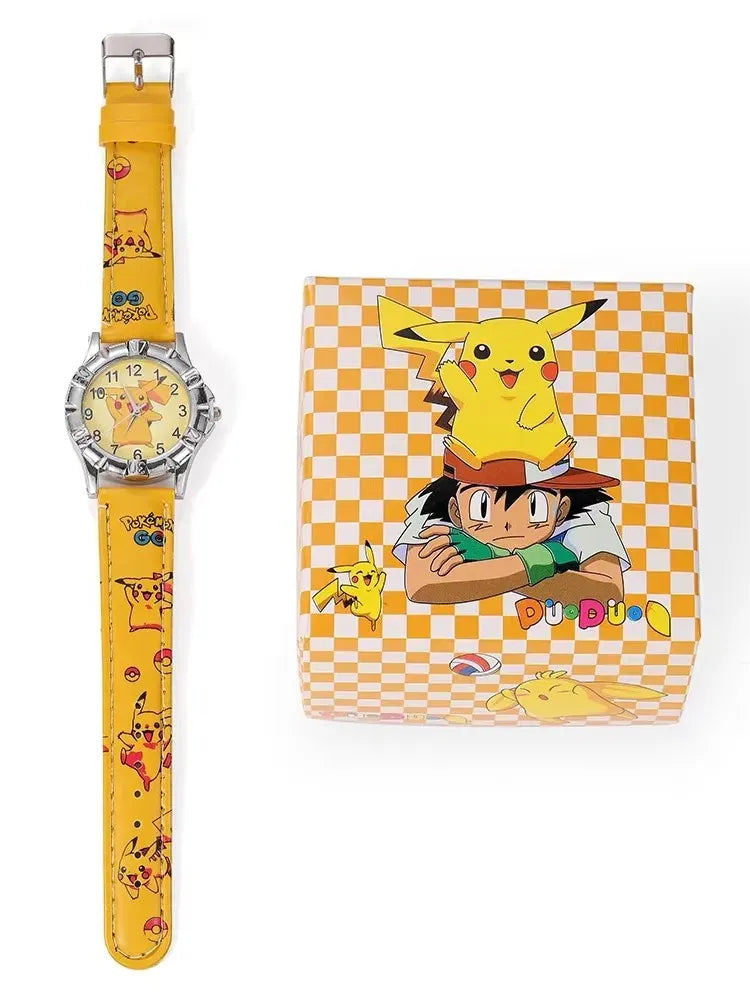 Pikachu Watch - Kawaii Pokémon Kids Watch with Gift Box
