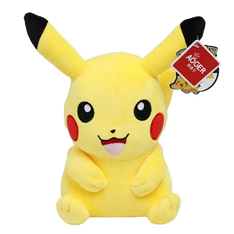 Pokemon Heart Pikachu Plushies Cartoon Anime Stuffed Kawaii Ornament Comfortable Soft Doll Children Toy Gift