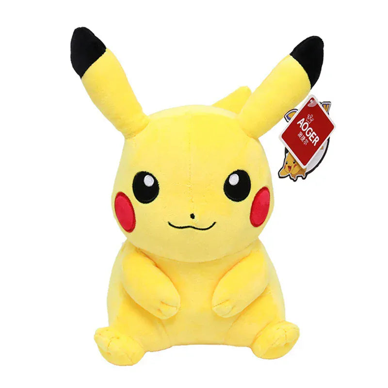 Pokemon Heart Pikachu Plushies Cartoon Anime Stuffed Kawaii Ornament Comfortable Soft Doll Children Toy Gift