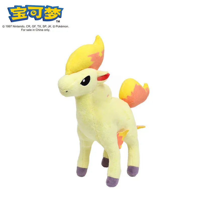 POKEMON Original Plush Toy Gengar Pikachu Charizard Genuine Plush Doll Soft Kawaii Cute Cartoon Piplup Toys for Kids Gift