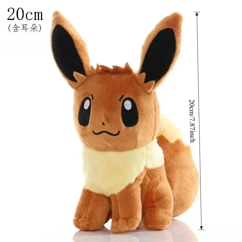 Pokemon Plush Toy High Quality Anime Cartoon Pikachu Leafeon Squirtle Charmander Gengar Mew Stuffed Doll Gift For Kids Children