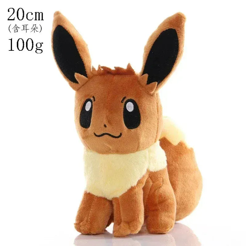 Pokemon Plush Toy High Quality Anime Cartoon Pikachu Leafeon Squirtle Charmander Gengar Mew Stuffed Doll Gift For Kids Children