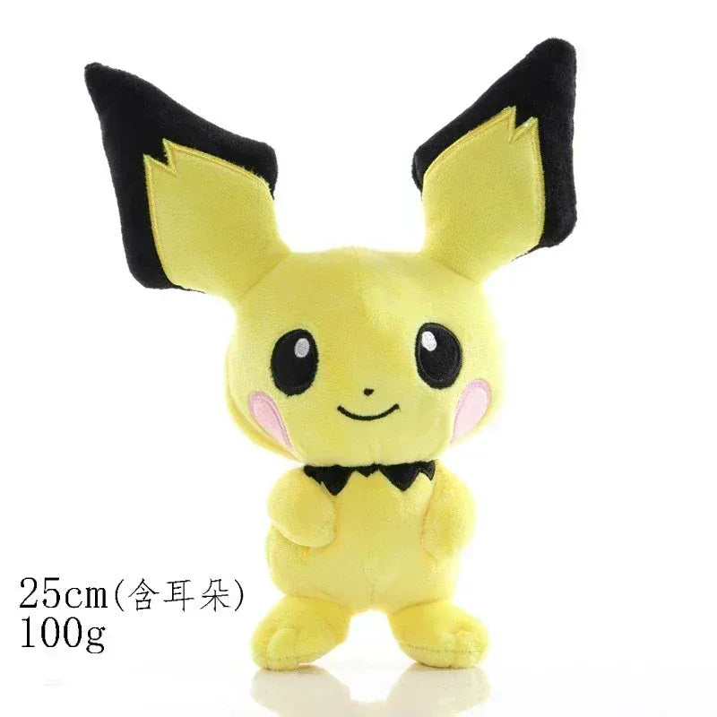 Pokemon Plush Toy High Quality Anime Cartoon Pikachu Leafeon Squirtle Charmander Gengar Mew Stuffed Doll Gift For Kids Children