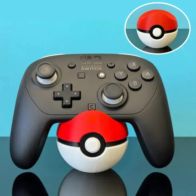 Poké Ball Controller Stand - Universal PS5, Xbox, Switch Display Mount