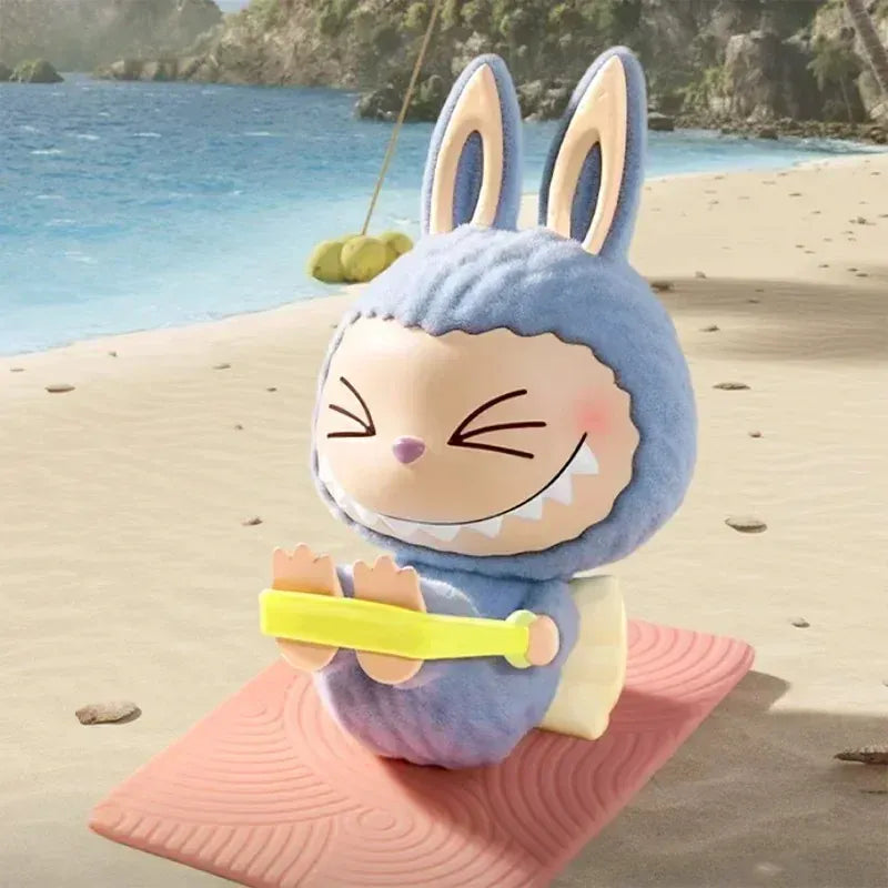 POP MART LABUBU THE MONSTERS Lazy Yoga Series Mystery Box Genuine Blind Box Guess Toys Bag Ornament Figurines Home Decor Desktop