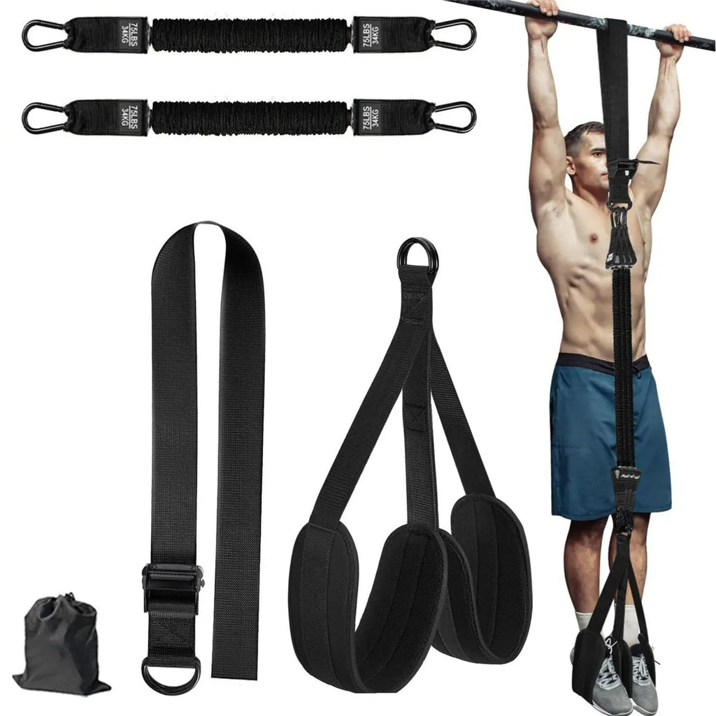 Pull Up Assistance Bands Set Resistance Strap for Pull-ups Assist for Men Women Hanging Training Chin-up Workout Body Stretching