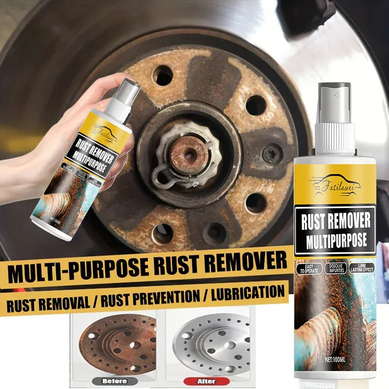 Rust Remover Spray - Effective Metal Surface Protector for Cars, Bicycles & Home Decor - No Electricity Needed, Easy to Use, Dur
