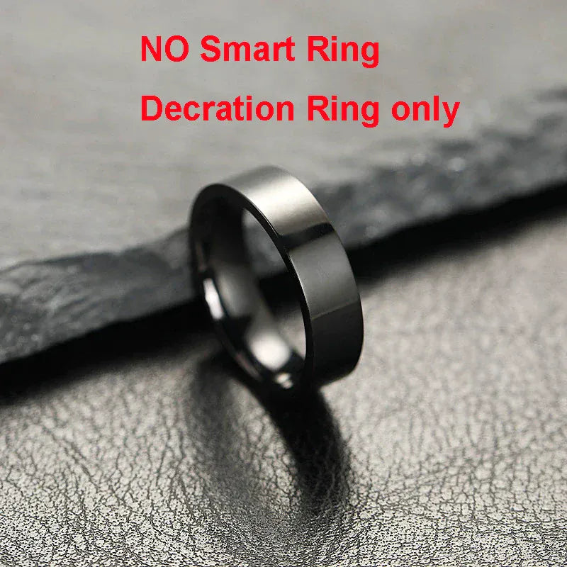 Smart Ring with Charging Case for Men Women, Display Screen, Health Monitor, 5ATM Waterproof,Multiple Sport Mode For Android IOS