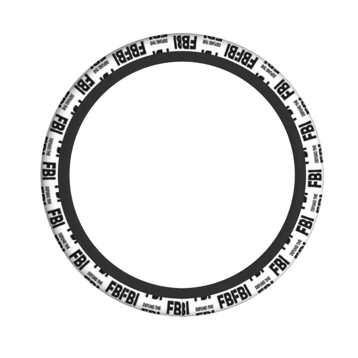 Steering Wheel Cover Without Inner Ring Defund The Fbi Custom DIY Automotive Supplies Comfortable Car Covers Suite