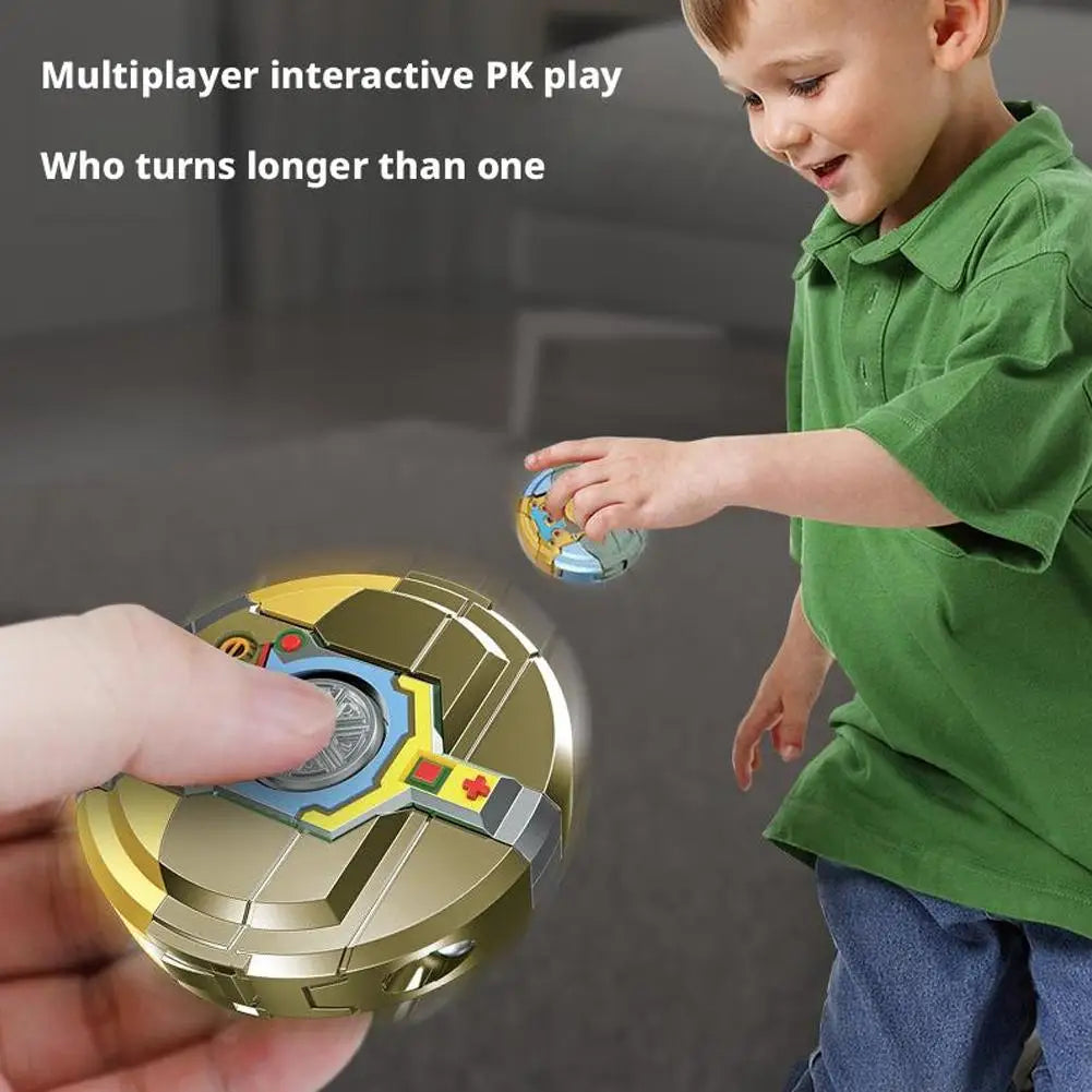 Transformable Robot Fidget Spinner - DIY Deformable Sensory Toy for Kids